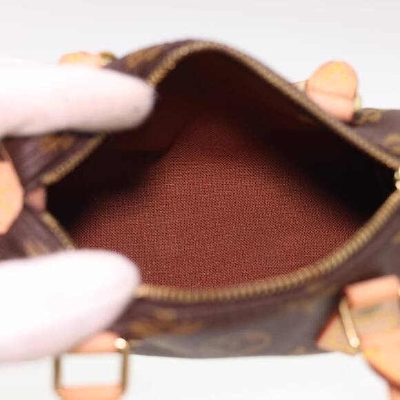 LOUIS VUITTON Monogram Mini Speedy Hand Bag M41534 - Picture 10 of 16